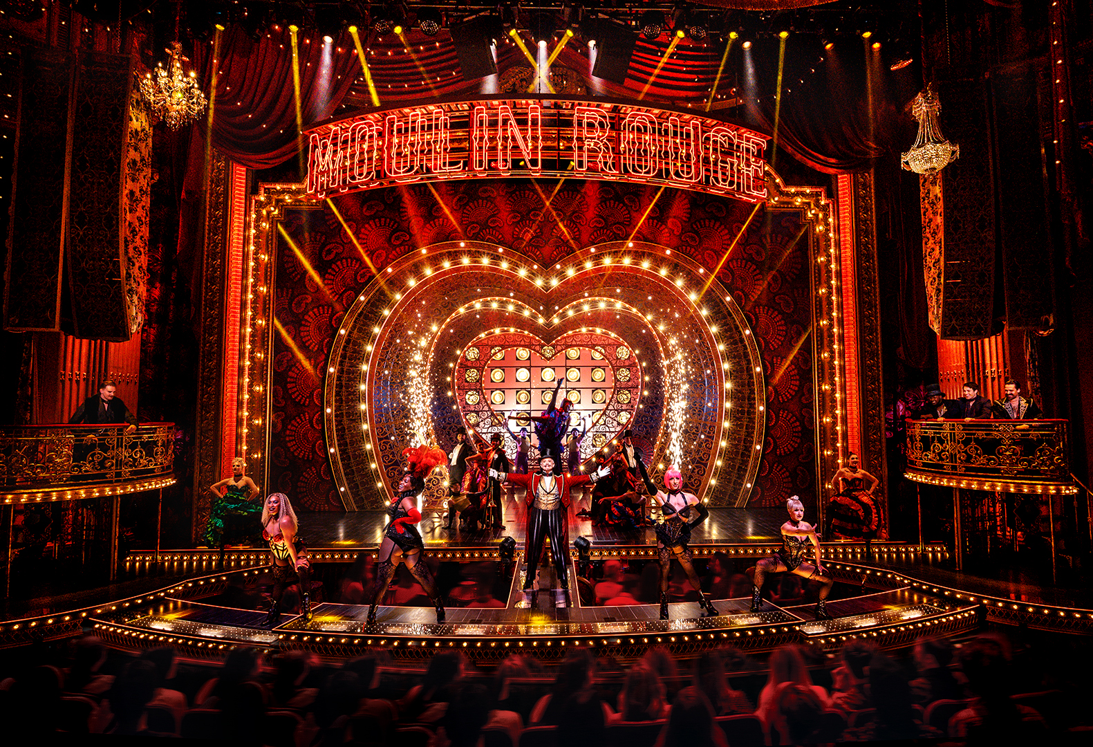 Australian Cast of Moulin Rouge! The Musical - CREDIT Michelle Grace Hunder